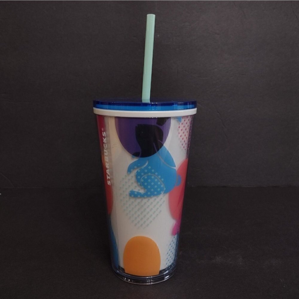 Starbucks 2022 Spring Bunny Hop 16oz Tumbler Cold Easter Cup